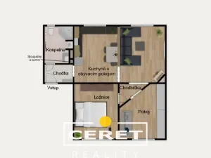 Prodej bytu 3+kk, Žatec, K Perči, 63 m2