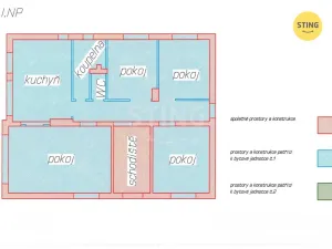 Prodej bytu 4+1, Chvalíkovice, Kopaninská, 92 m2