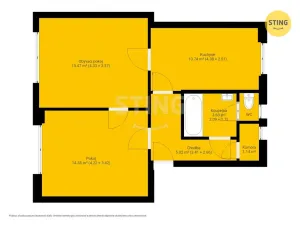 Prodej bytu 2+1, Nový Jičín, Máchova, 49 m2