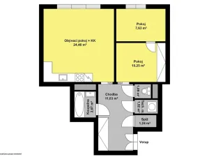 Prodej bytu 3+kk, Praha - Vršovice, Minská, 57 m2