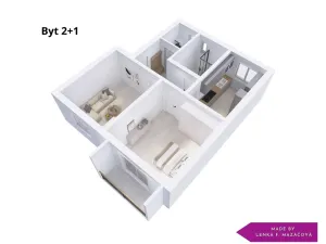 Prodej bytu 2+1, Uničov, Opletalova, 54 m2