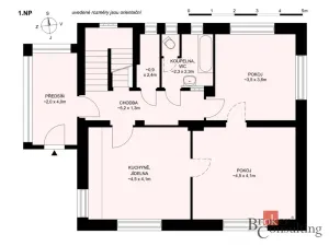 Prodej rodinného domu, Nový Rychnov, 93 m2