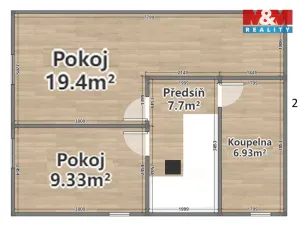 Pronájem rodinného domu, Tetín, 82 m2