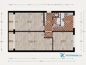 Prodej bytu 3+1, Frýdek-Místek - Místek, Frýdlantská, 74 m2