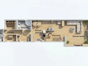 Prodej rodinného domu, Žiželice, Vladislavova, 166 m2