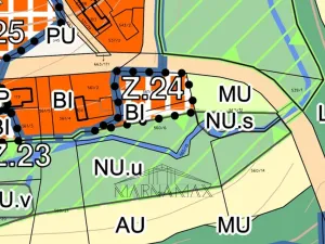 Prodej pozemku, Pohled, Rouštany, 2377 m2