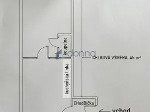 Pronájem bytu 2+kk, Praha, Lublaňská, 45 m2