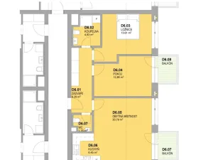 Pronájem bytu 3+kk, Brno - Trnitá, Opuštěná, 70 m2