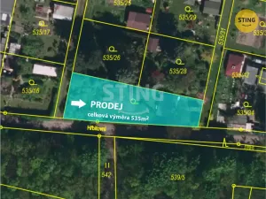 Prodej zahrady, Vratimov, Hřbitovní, 535 m2