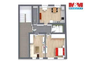 Prodej bytu 2+1, Františkovy Lázně, Anglická, 63 m2