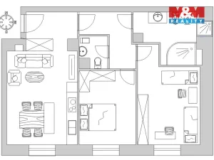 Prodej bytu 3+kk, Janovice nad Úhlavou, Rozvojová zóna, 77 m2