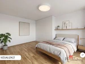 Pronájem bytu 1+1, Zliv, Školní, 43 m2