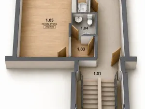 Prodej bytu 1+1, Rumburk, Náměstí Dobrovského, 36 m2