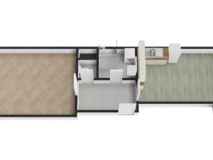 Pronájem bytu 2+kk, Praha - Vysočany, Čerpadlová, 50 m2