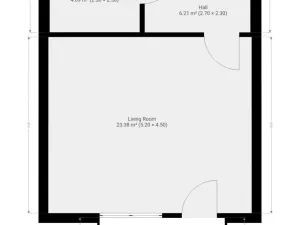 Pronájem bytu 1+kk, Praha - Chodov, Nebřenická, 37 m2