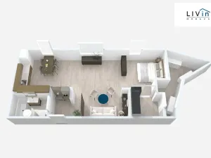 Pronájem bytu 1+kk, Olomouc, Krakovská, 80 m2