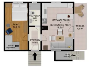 Prodej rodinného domu, Slabčice, 100 m2