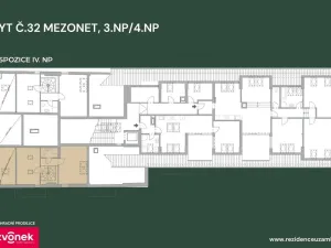 Prodej atypického bytu, Vsetín, Horní náměstí, 85 m2