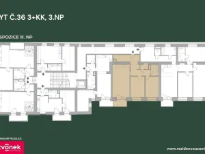 Prodej bytu 3+kk, Vsetín, Horní náměstí, 80 m2