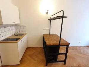 Pronájem bytu 1+kk, Praha - Vinohrady, Slezská, 26 m2