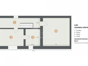 Prodej rodinného domu, Starý Jičín, 90 m2