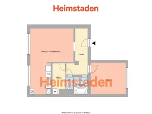 Pronájem bytu 2+kk, Ostrava - Moravská Ostrava, Sokolská třída, 58 m2