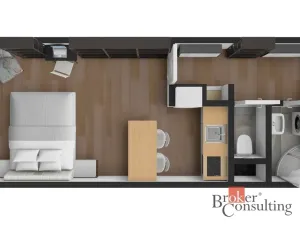 Prodej bytu 1+kk, Praha - Háje, Bajkonurská, 27 m2