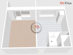Pronájem bytu 1+1, Třebíč - Nové Dvory, Tolstého, 37 m2