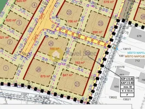 Prodej pozemku pro bydlení, Strakonice, U Větrolamu, 874 m2