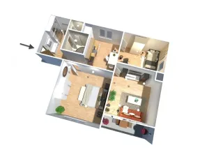Prodej bytu 3+1, Praha - Satalice, U obory, 78 m2