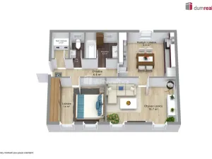 Prodej bytu 2+1, Abertamy, Rooseweltova, 61 m2