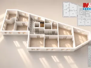 Prodej obchodního prostoru, Třinec - Staré Město, nám. Míru, 425 m2