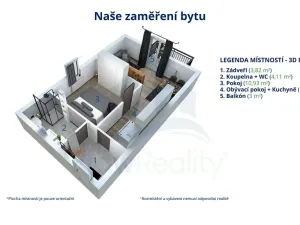 Prodej bytu 2+kk, Polná, Pojmannova, 40 m2