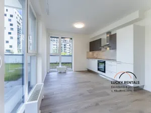 Pronájem bytu 2+kk, Praha - Vysočany, Pod Harfou, 42 m2
