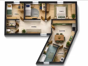 Prodej rodinného domu, Týnec, Náves, 130 m2