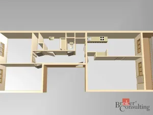Pronájem bytu 3+1, Praha - Horní Měcholupy, Parmská, 80 m2