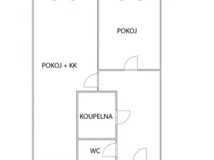 Prodej bytu 2+kk, Praha - Letňany, Krausova, 42 m2