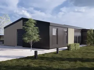 Prodej domu na klíč, Hrušová, 90 m2