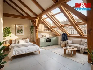 Prodej atypického bytu, Praha, Husitská, 126 m2