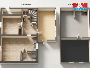Prodej rodinného domu, Blšany - Soběchleby, 104 m2