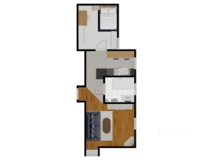 Prodej bytu 2+kk, Vráž - Stará Vráž, 51 m2