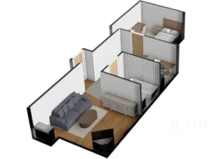 Prodej bytu 2+kk, Vráž - Stará Vráž, 51 m2