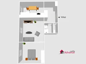 Prodej bytu 2+1, Ostrava, Porubská, 60 m2