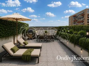 Prodej bytu 1+kk, Praha - Horní Měcholupy, Modenská, 70 m2