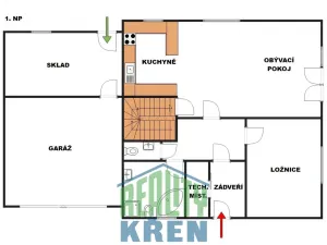 Prodej rodinného domu, Ptice, Uhlířská, 172 m2