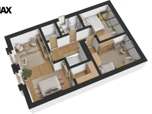 Prodej bytu 4+kk, Stěžery, Zámecká, 110 m2