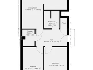 Pronájem bytu 3+kk, Praha - Vršovice, Baškirská, 85 m2