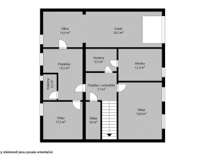 Prodej vícegeneračního domu, Veltruby, Nová, 340 m2