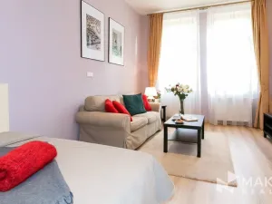 Pronájem bytu 1+1, Praha - Vinohrady, Máchova, 40 m2