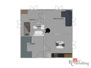 Prodej rodinného domu, Jiřetín pod Jedlovou, Nádražní, 116 m2